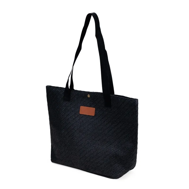 Bolsa Palha Trançada
