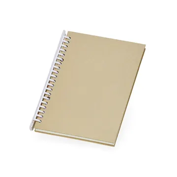 Caderno A5 Kraft com Pauta