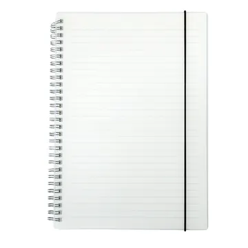 Caderno B5 Plástico com Pauta