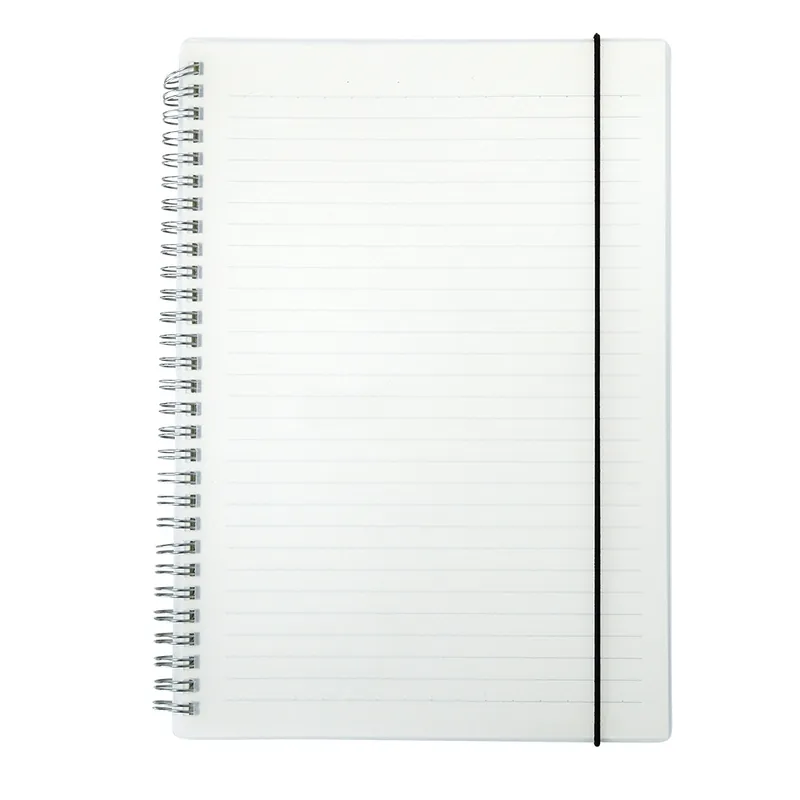 Caderno B5 Plástico com Pauta