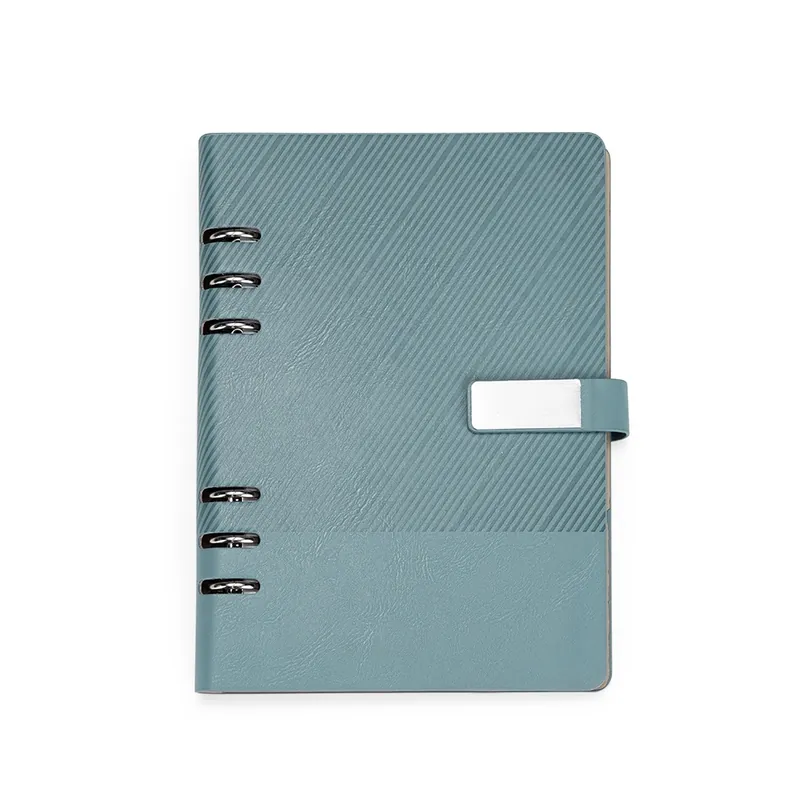 Caderno Fichário A5 Couro Sintético
