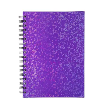 Caderno Holográfico 24 x 18 Com Pauta