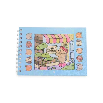 Caderno Para Colorir Capivara