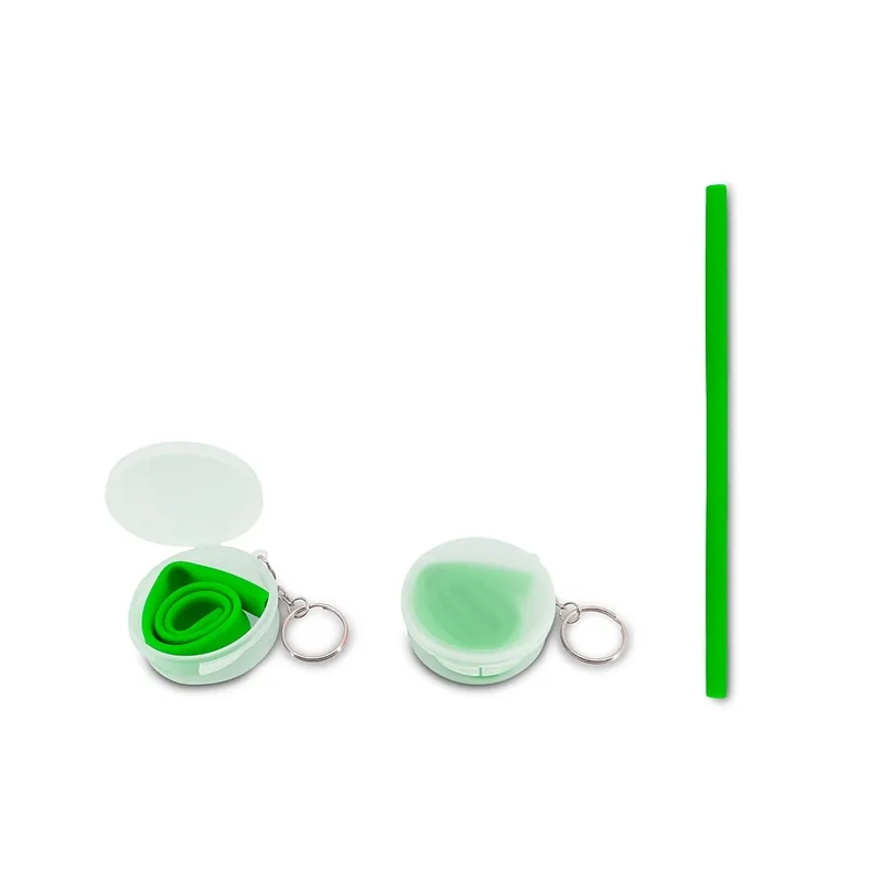 Canudo Silicone com Estojo