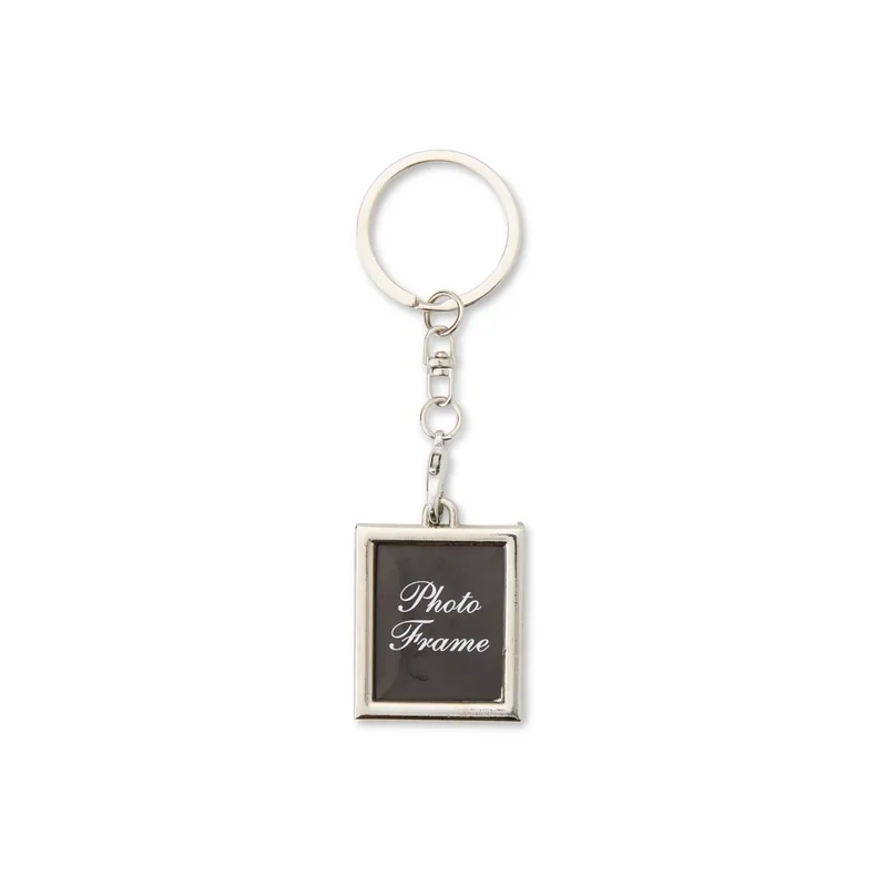 Chaveiro Porta-foto Retangular Inox