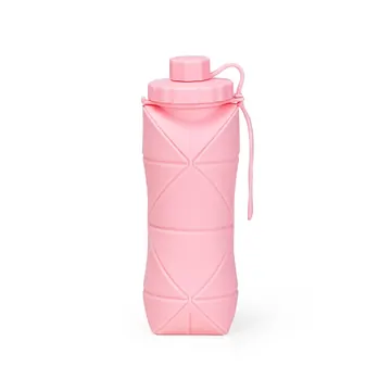 Garrafa Dobrável Silicone 600ml