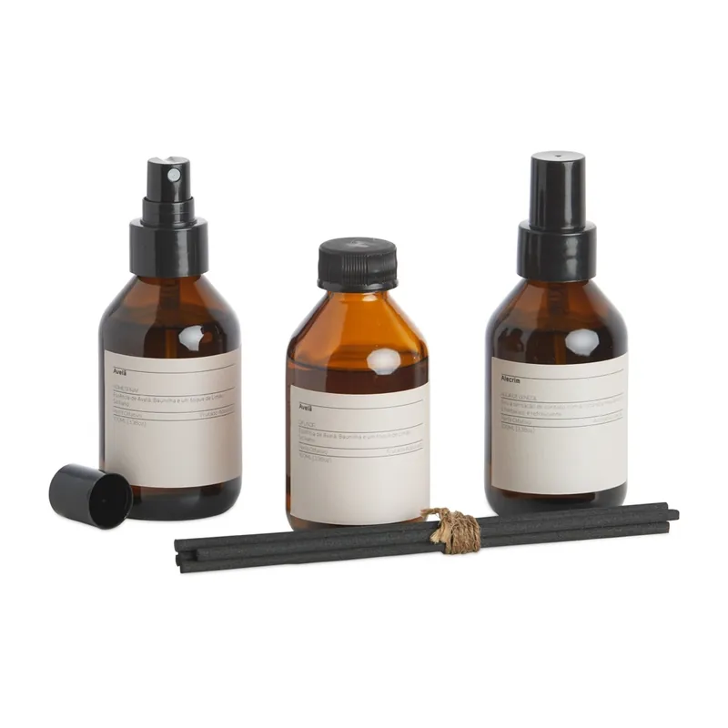 Kit com 3 Aromas para Ambiente Avelã