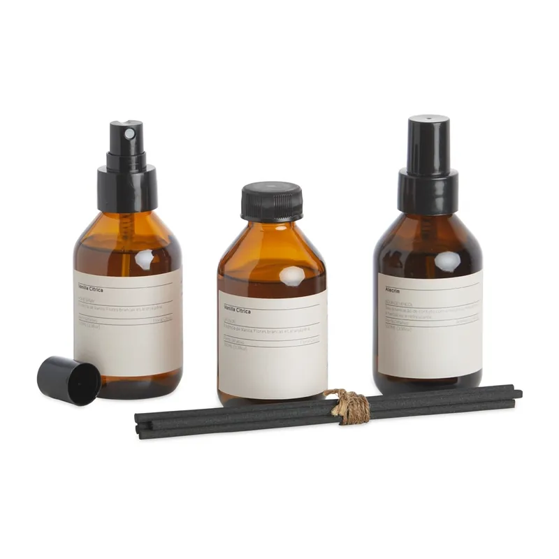 Kit com 3 Aromas para Ambiente Vanilla Citrica
