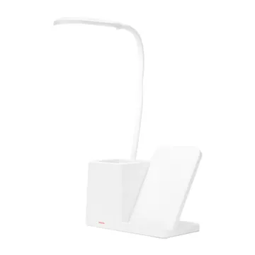 Luminária Led com Carregamento via Indução e Porta-caneta