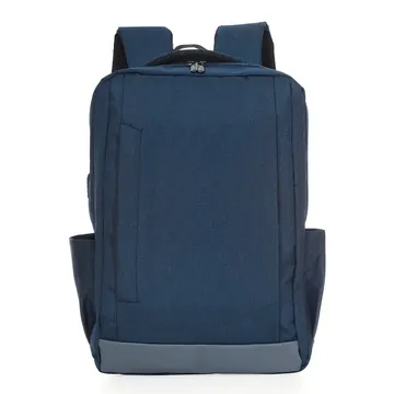 Mochila de Nylon USB 21 litros com Compartimento Notebook 15,6