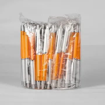 Pacote Caneta Plástica com 50pçs