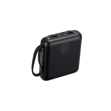 Power Bank 10.000mAh com Lanterna e Multissaídas